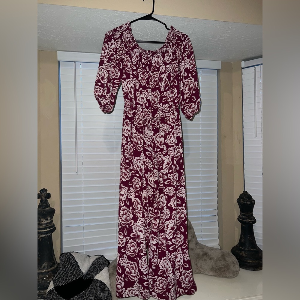 Off the Shoulder Jump Suit